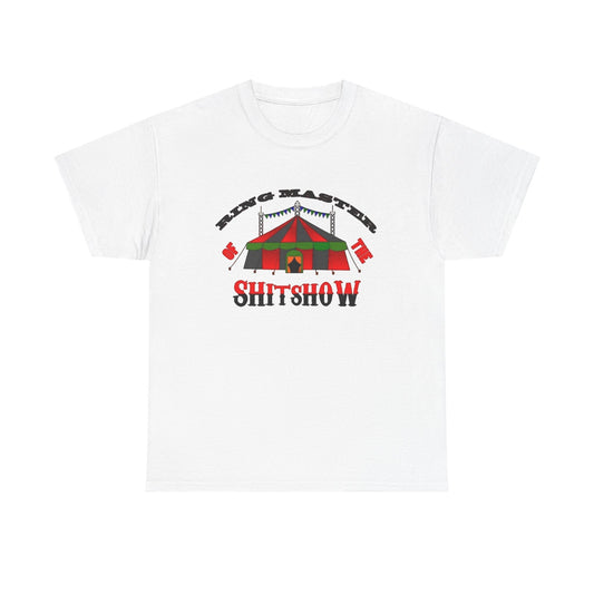 Ring Master Of The Clown Show Funny Graphic T Shirt NEW Unisex Heavy Cotton Tee