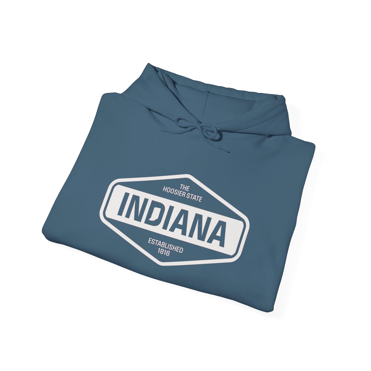 Indiana The Hoosier State Hoodie NEW ADULT Unisex Hooded Sweatshirt