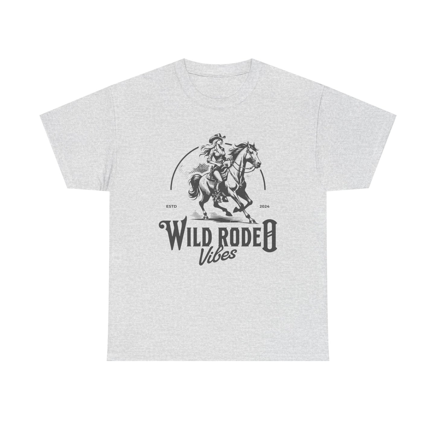 Wild Rodeo Cowgirls Graphic T Shirt Women's Vintage Retro Cotton Tee