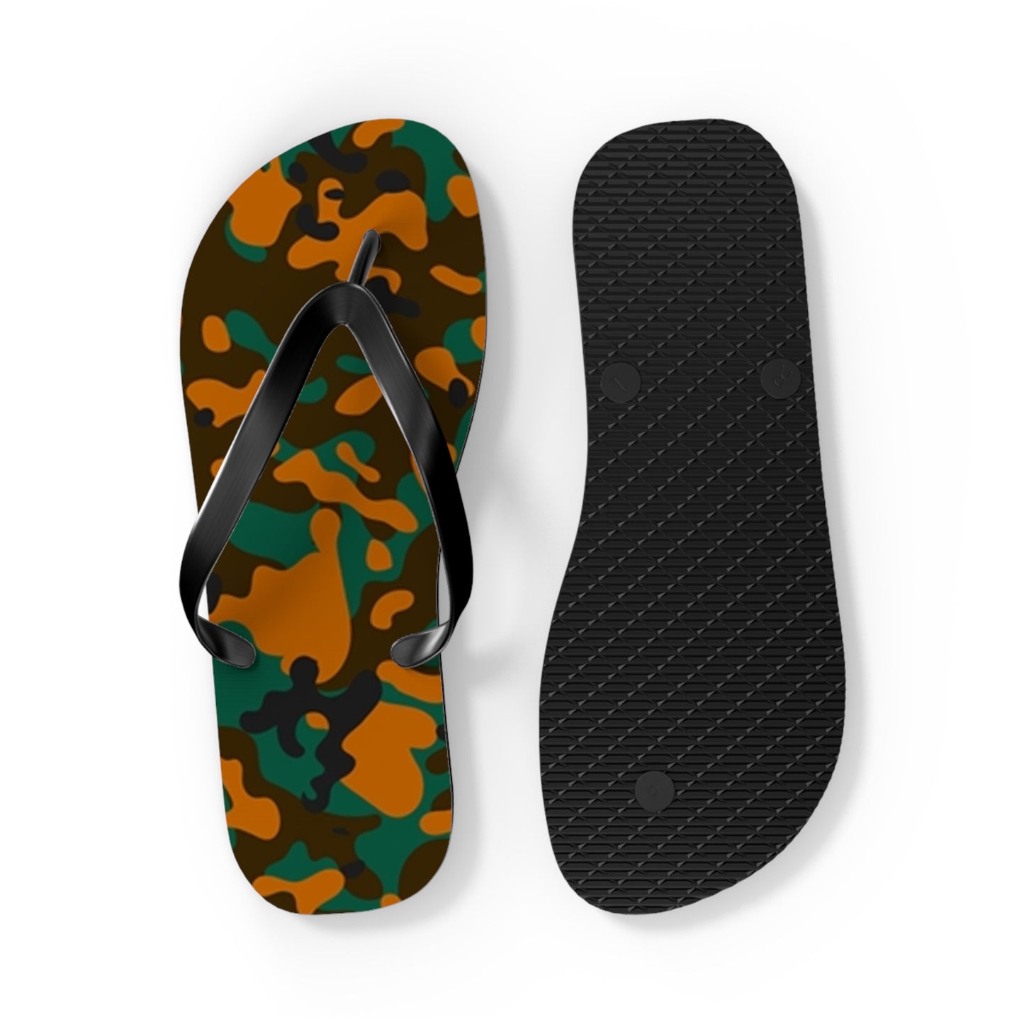 Waves And Sun Sandals Mens Camo Summer Flip Flops Slides BRAND NEW