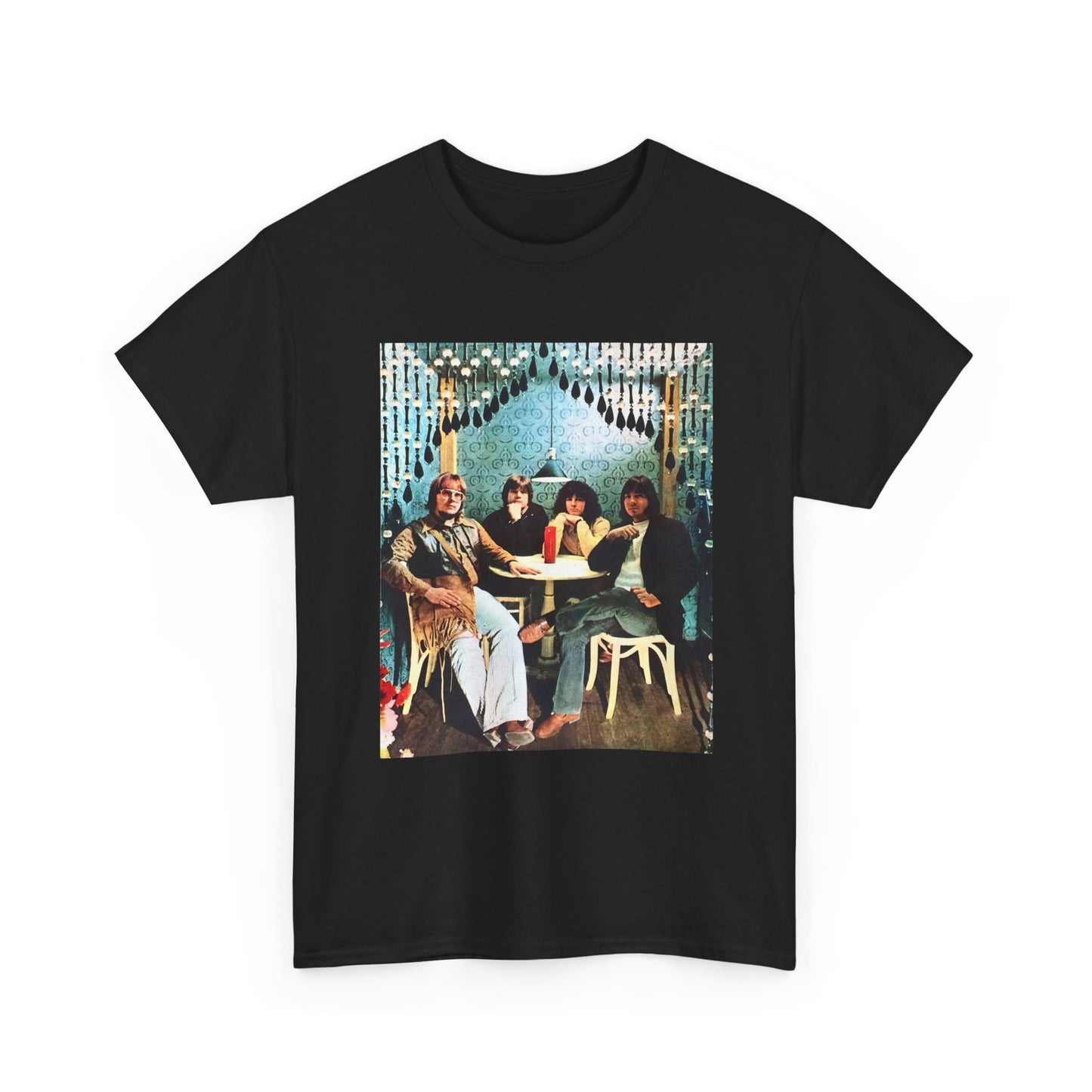 The guess who T-shirt vintage classic rock nostalgia Unisex Heavy Cotton Tee