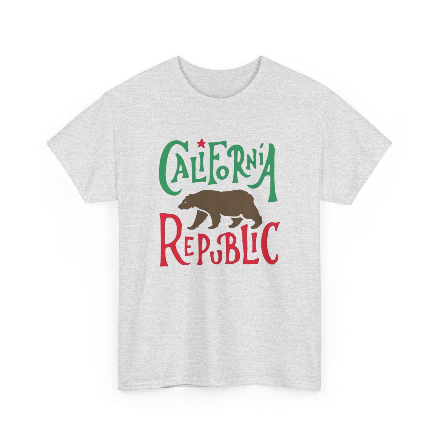 California Republic Graphic T Shirt NEW Adult Tee