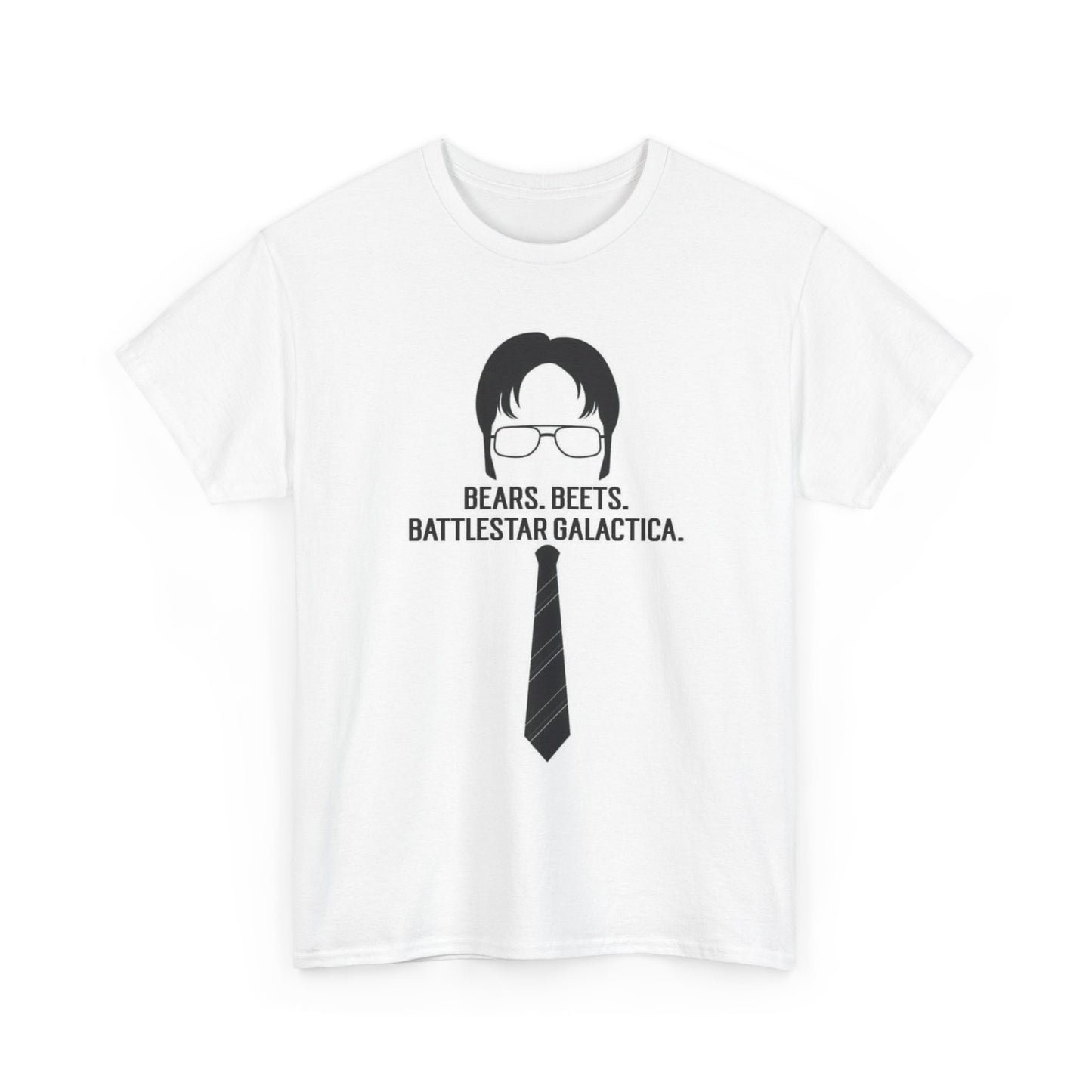 Dwight Schrute Graphic T Shirt Funny The Office Unisex Heavy Cotton Tee