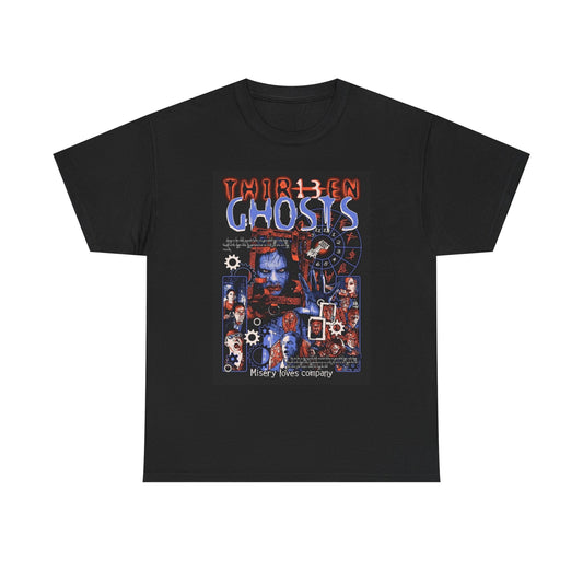Thirteen Ghosts Horror Graphic T Shirt Unisex Heavy Cotton Tee