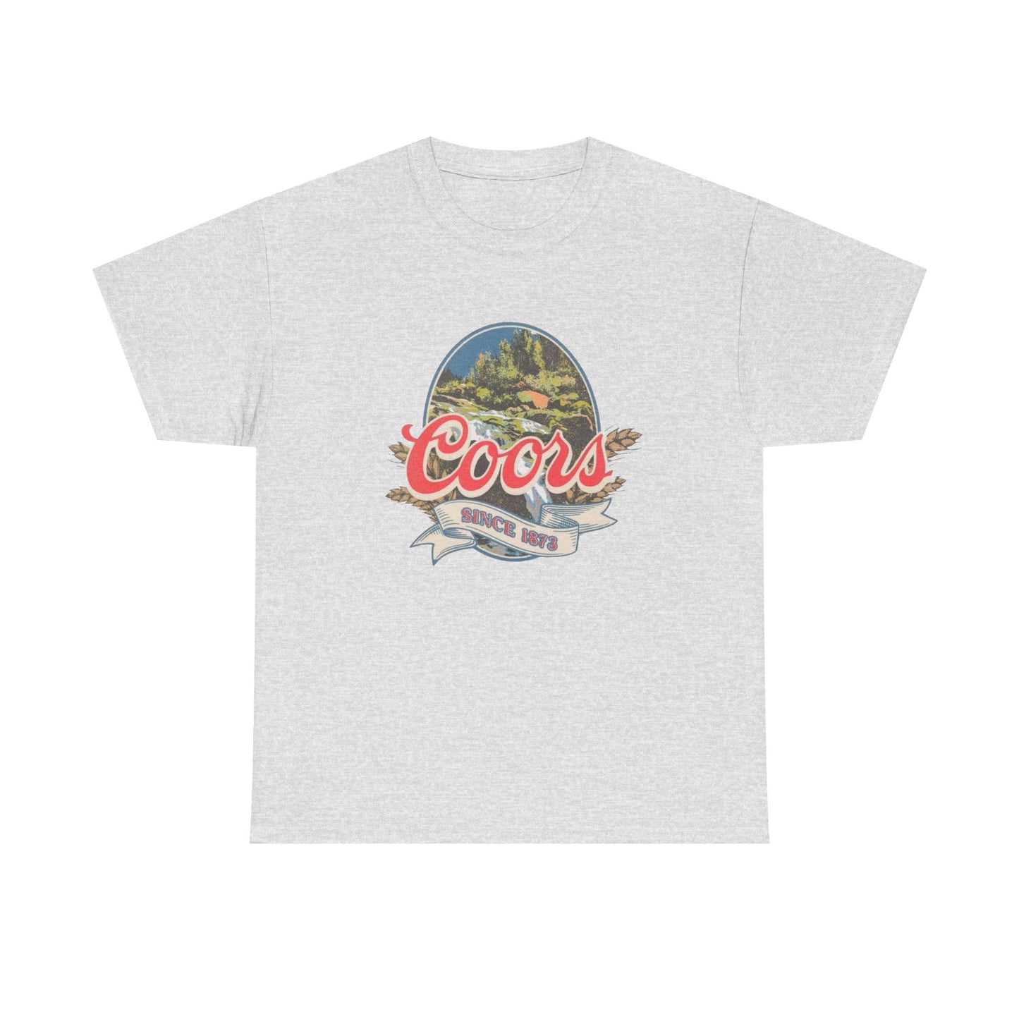 Vintage Coors Beer Graphic T Shirt NEW ADULT TEE Cotton