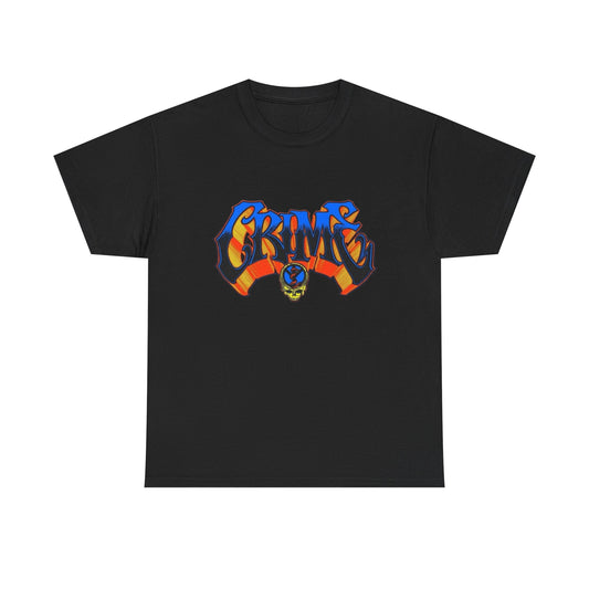 Crime Graphic T Shirt Heavy Cotton Tee NEW ADULT UNISEX