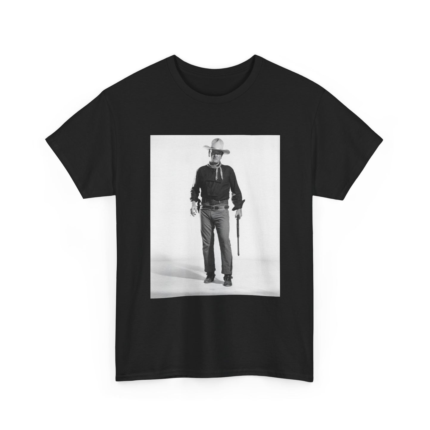 The Man Who Shot Liberty Valance Tshirt Vintage Poster Unisex Heavy Cotton Tee