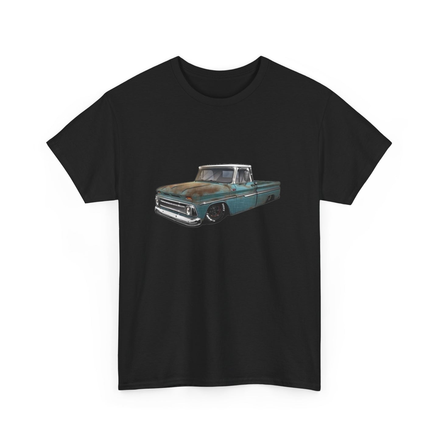 Classic Truck Retro Chevy Graphic T Shirt Unisex Heavy Cotton Tee NEW
