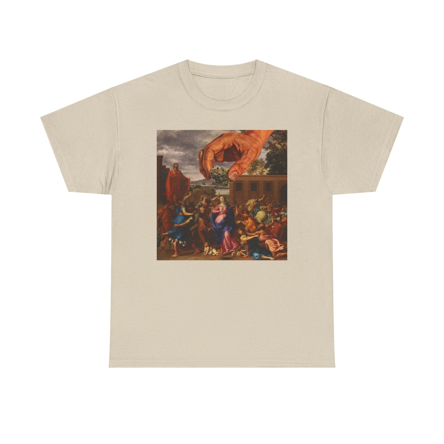 The Weed Gods Painting Graphic T-Shirt Womens Comfy Cotton Tee NEW