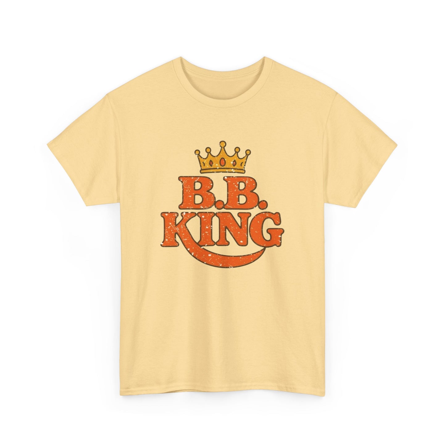 BB King Retro Graphic T Shirt ADULT NEW Heavy Cotton Tee
