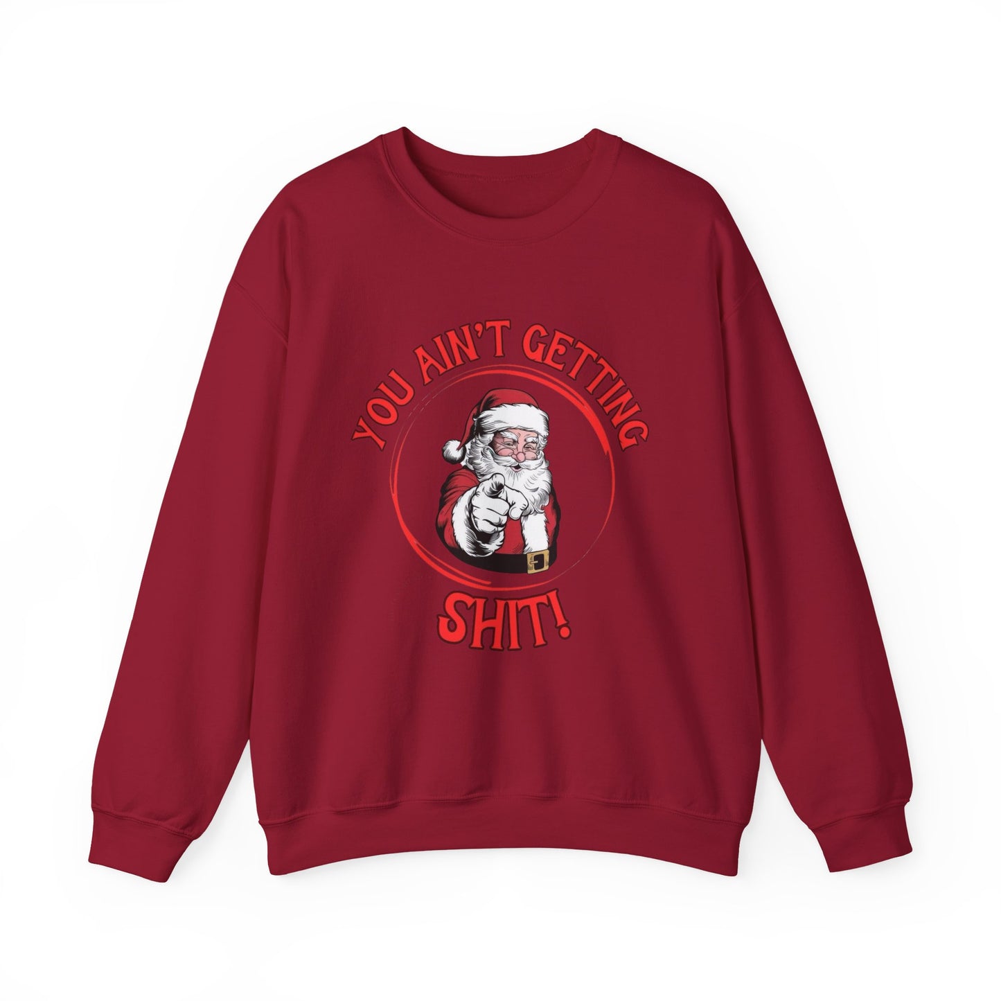 Funny Santa Christmas Sweater NEW Unisex Heavy Blend™ Crewneck Sweatshirt