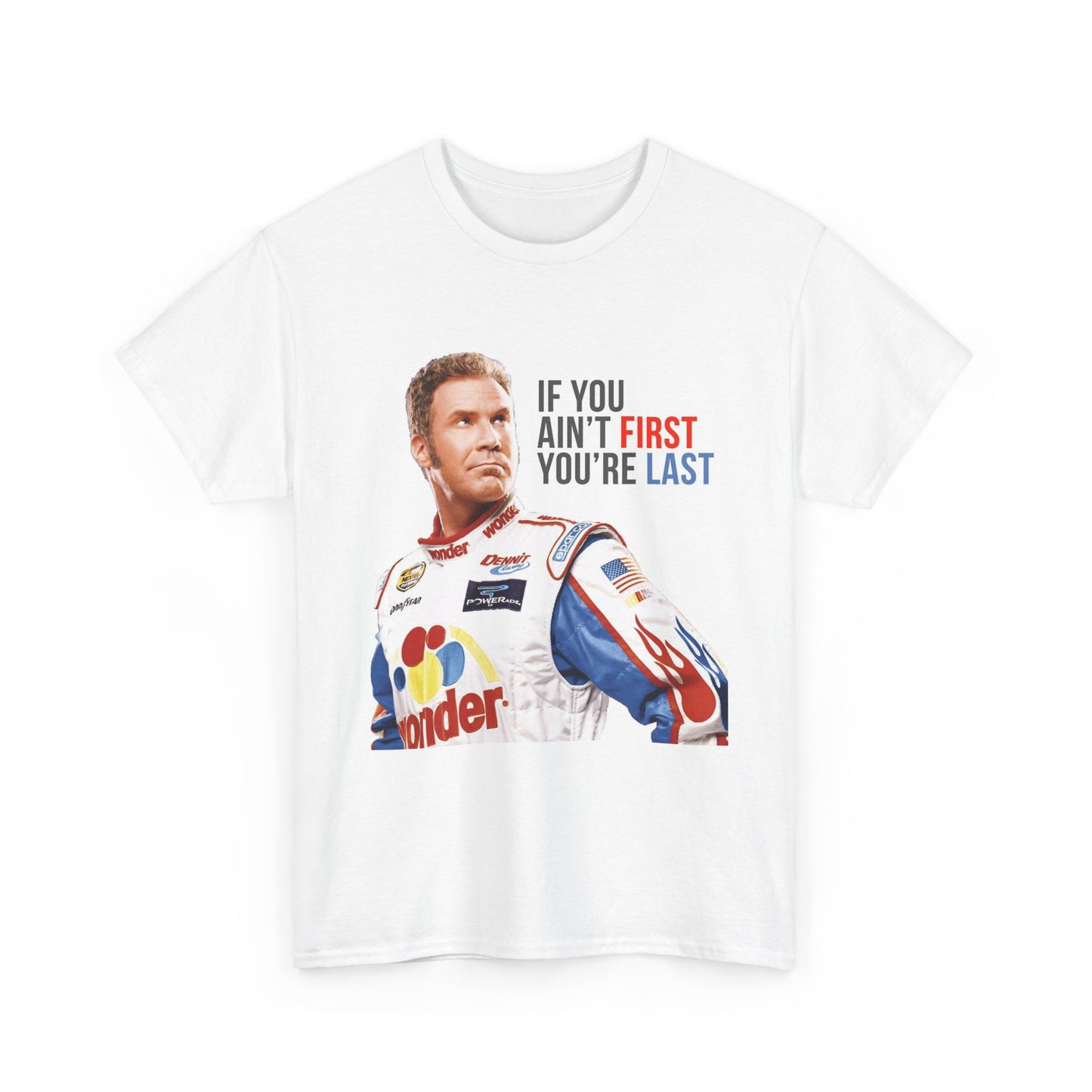 Ricky Bobby Talledega Nights Shirt Vintage I Was High Graphic TEE NEW FUNNY 1