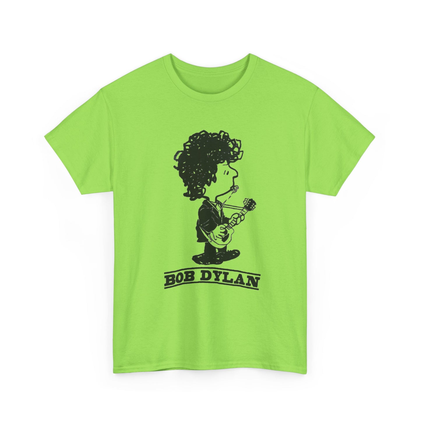 Bob Dylan Graphic T Shirt Vintage Rock Blue Grass Retro Unisex Heavy Cotton Tee