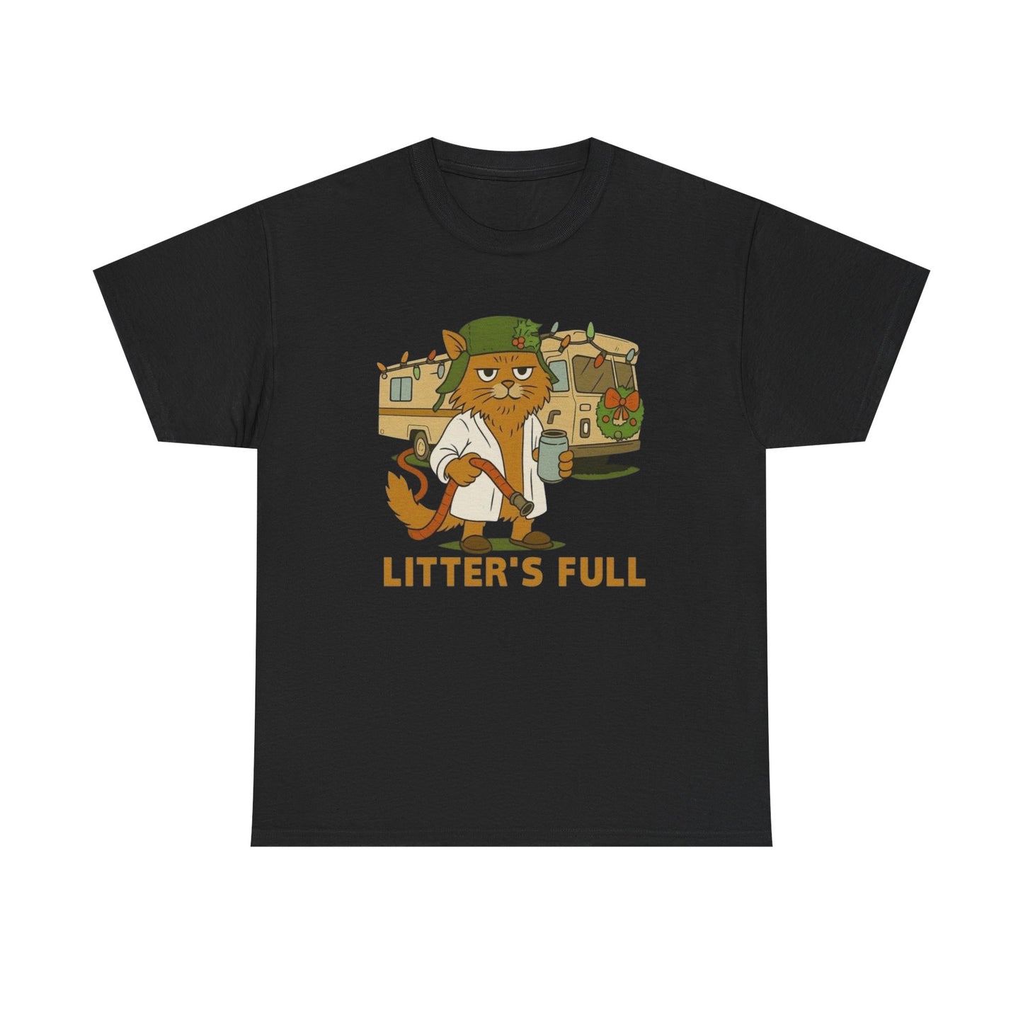 Litters Full Hilarious Cat Graphic T Shirt NEW ADULT Tee
