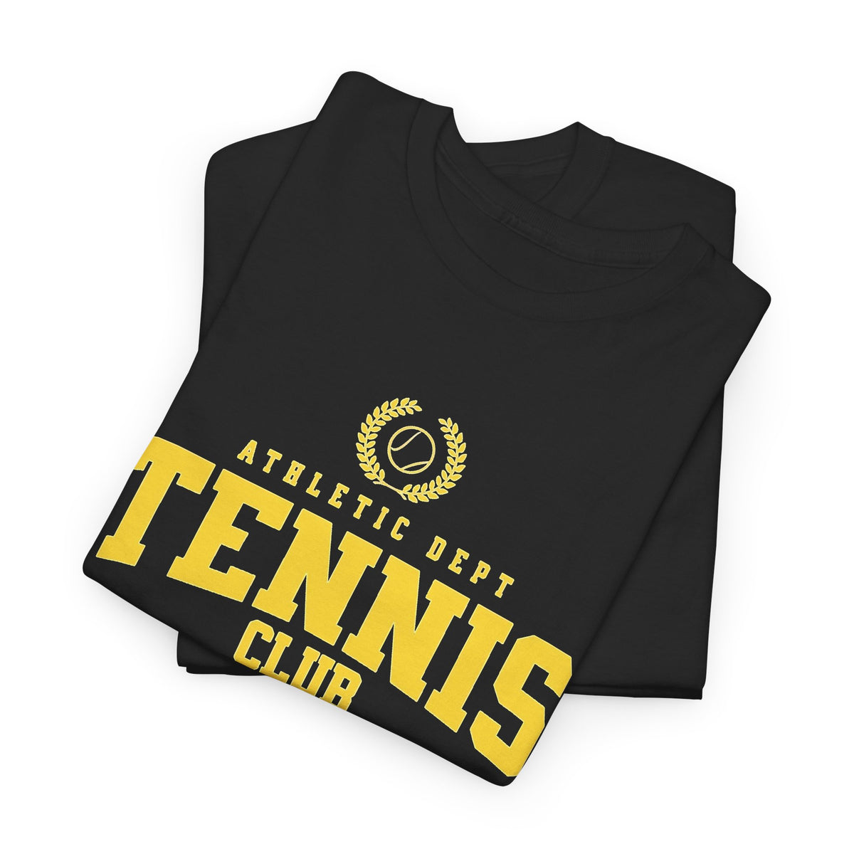 Tennis Club Graphic T Shirt Vintage Men's Heavy Cotton Tee