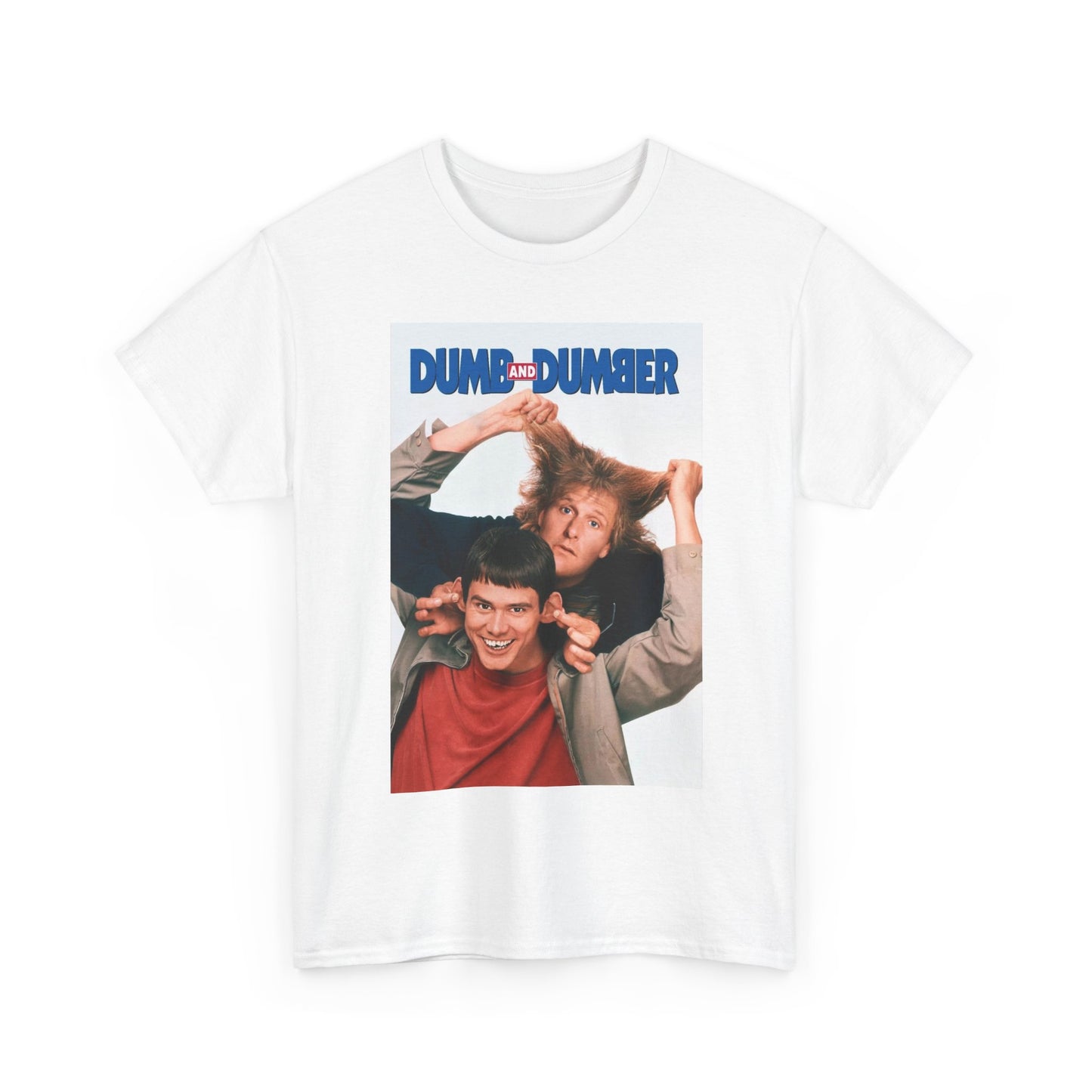 Dumb And Dumber Shirt Retro Comedy Unisex Heavy Cotton Tee
