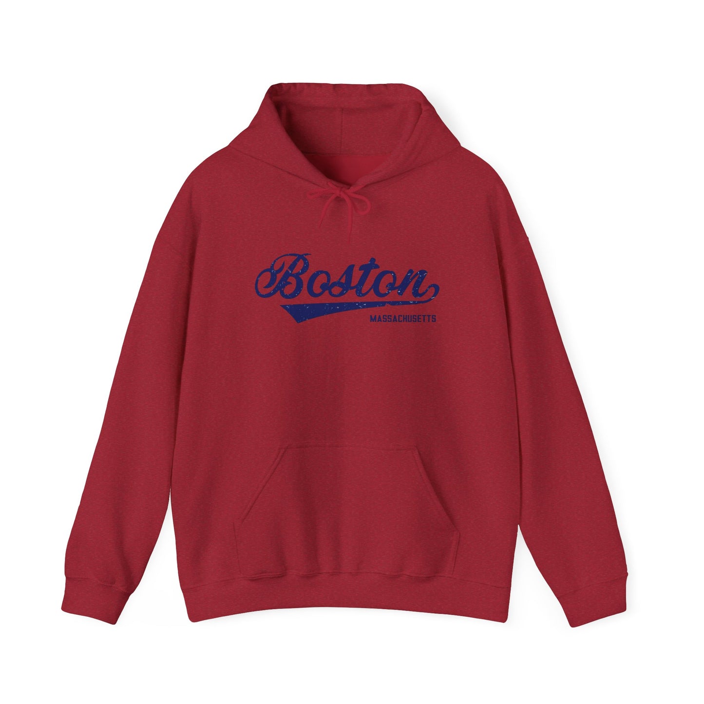 Boston Massachusetts Logo Graphic Hoodie NEW Heavy Blend Hooded Sweatshirt
