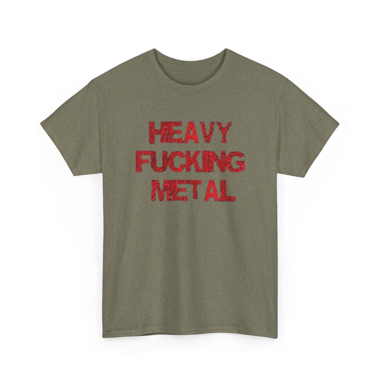 Heavy Metal Rock Band Merch Graphic T Shirt Unisex Heavy Cotton Tee
