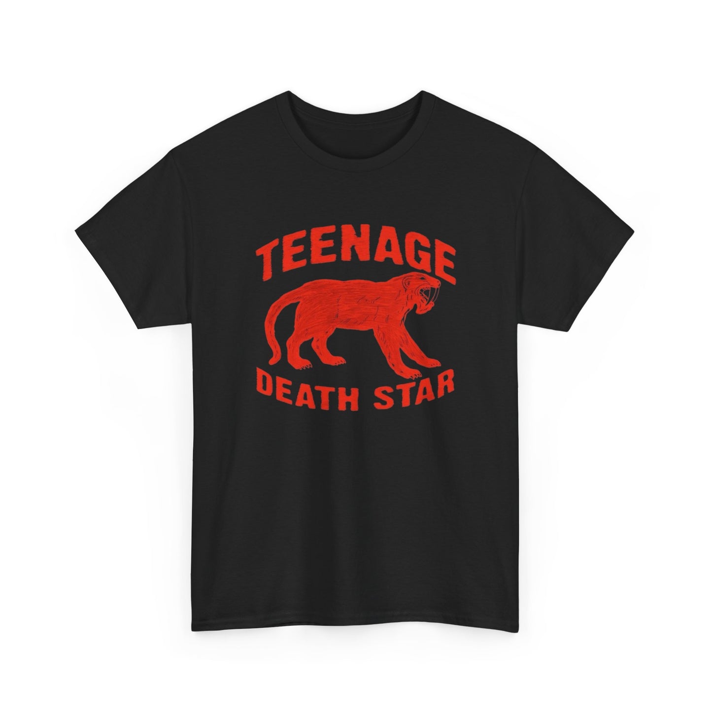 Teenage Death star Vintage Graphic T Shirt Unisex Heavy Cotton Tee