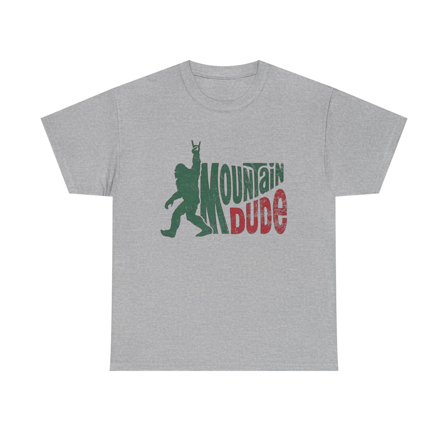 Mountain Dude Big Foot Funny Graphic T Shirt Heavy Cotton Tee NEW ADULT UNISEX