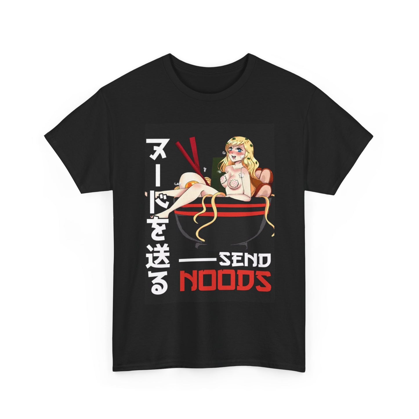 Waifu Anime T-shirt Girl Graphic Cartoon Retro Gaming Unisex Heavy Tee Gamer 6