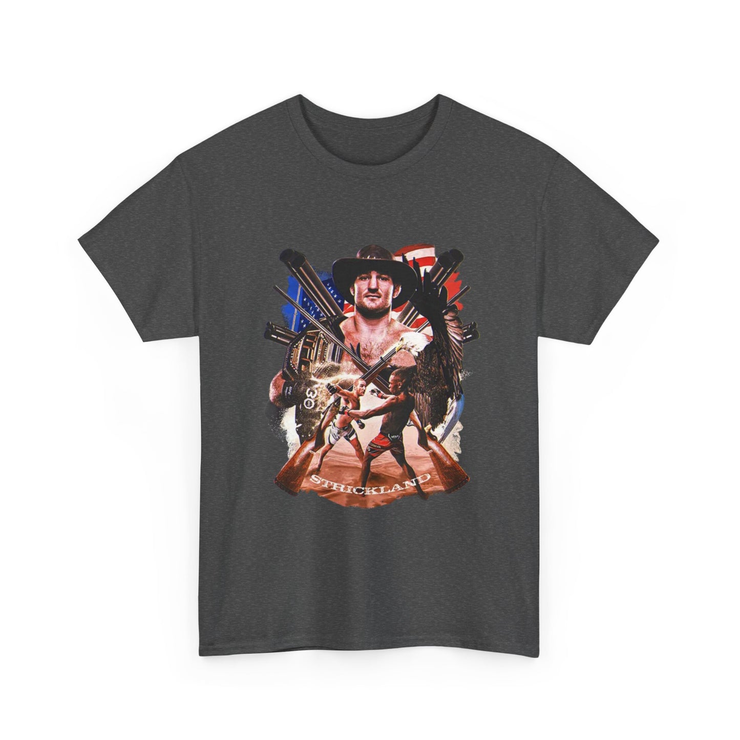 Sean Strickland T-shirt UFC graphic mma wrestling Unisex Heavy Cotton Tee