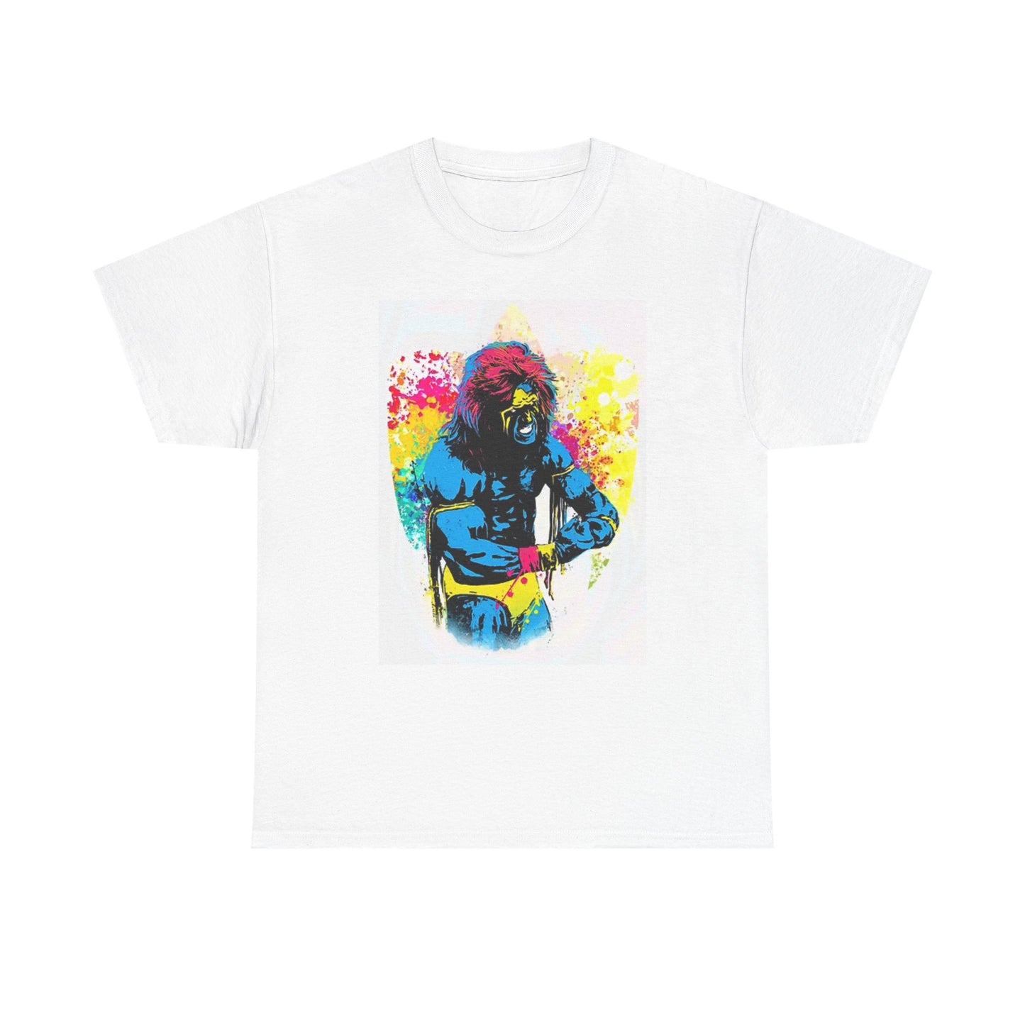 Vintage Wrestling MMA Graphic T Shirt Retro Unisex Heavy Cotton Tee