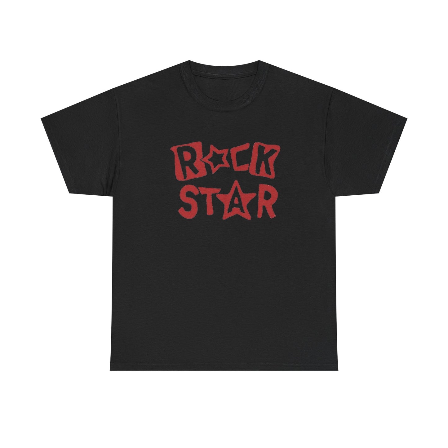 Rock Star Graphic T Shirt Unisex Heavy Cotton NEW Tee