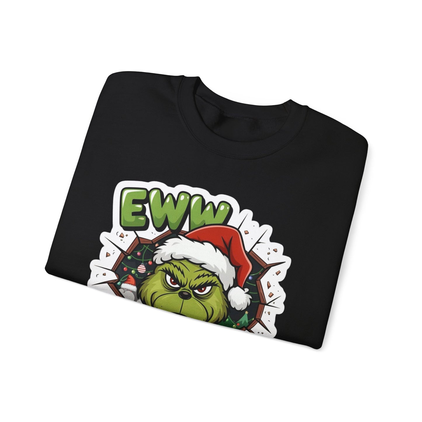 The Grinch Funny Graphic Sweater NEW Unisex Heavy Blend™ Crewneck Sweatshirt