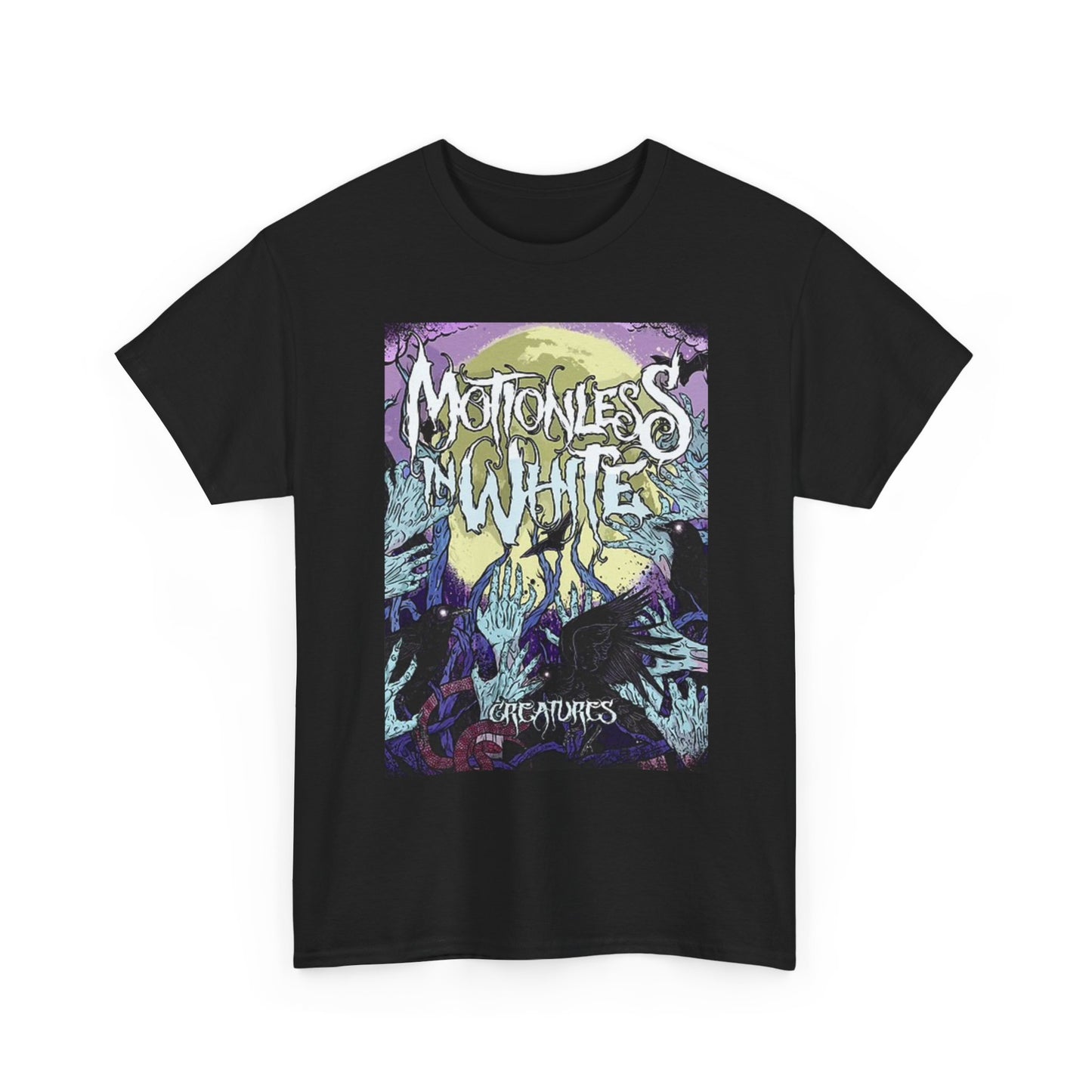 Motionless In White Graphic T Shirt Retro Vintage Unisex Heavy Cotton Tee