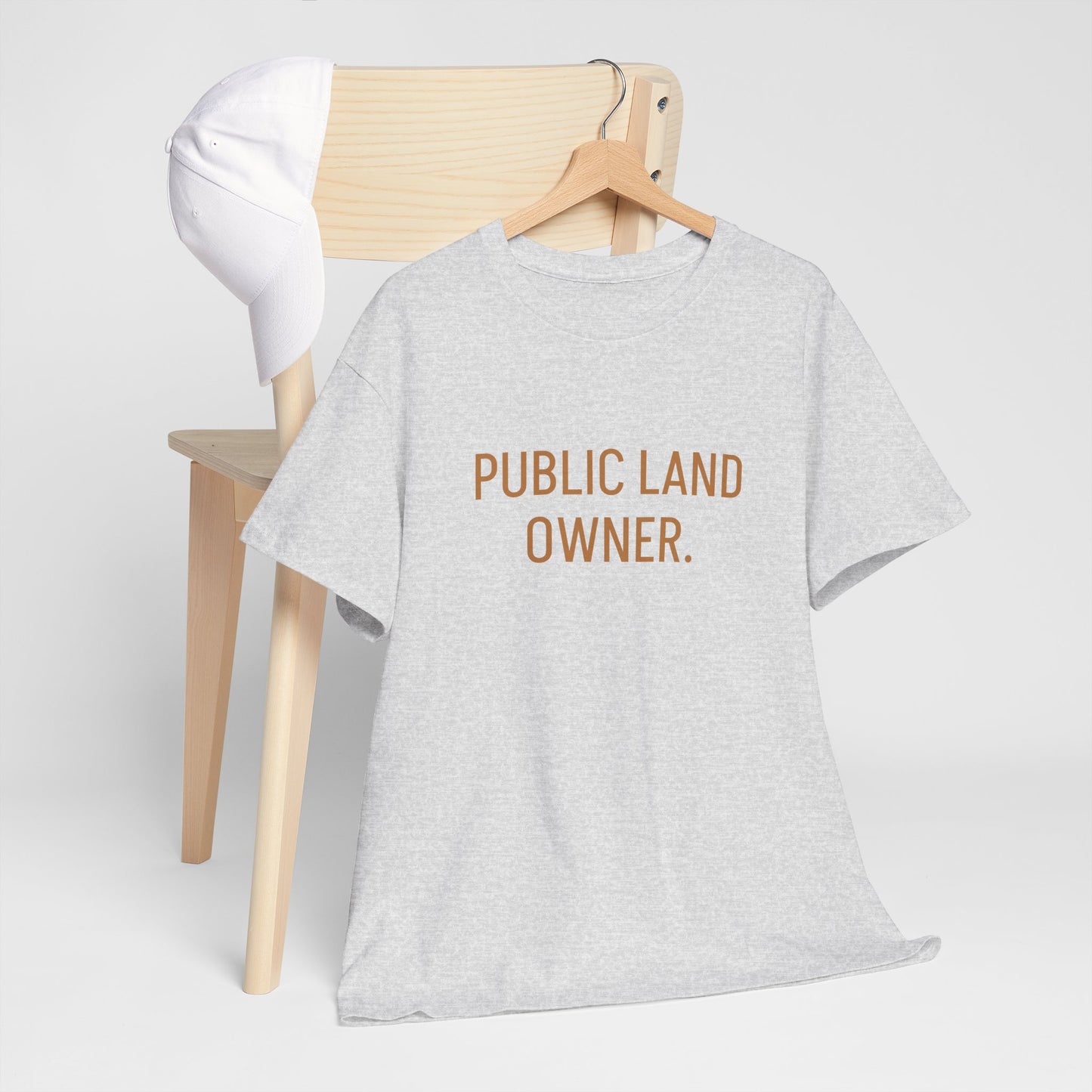 Public Land Owner Joe Rogan Graphic T Shirt S-5XL Unisex Heavy Cotton Tee