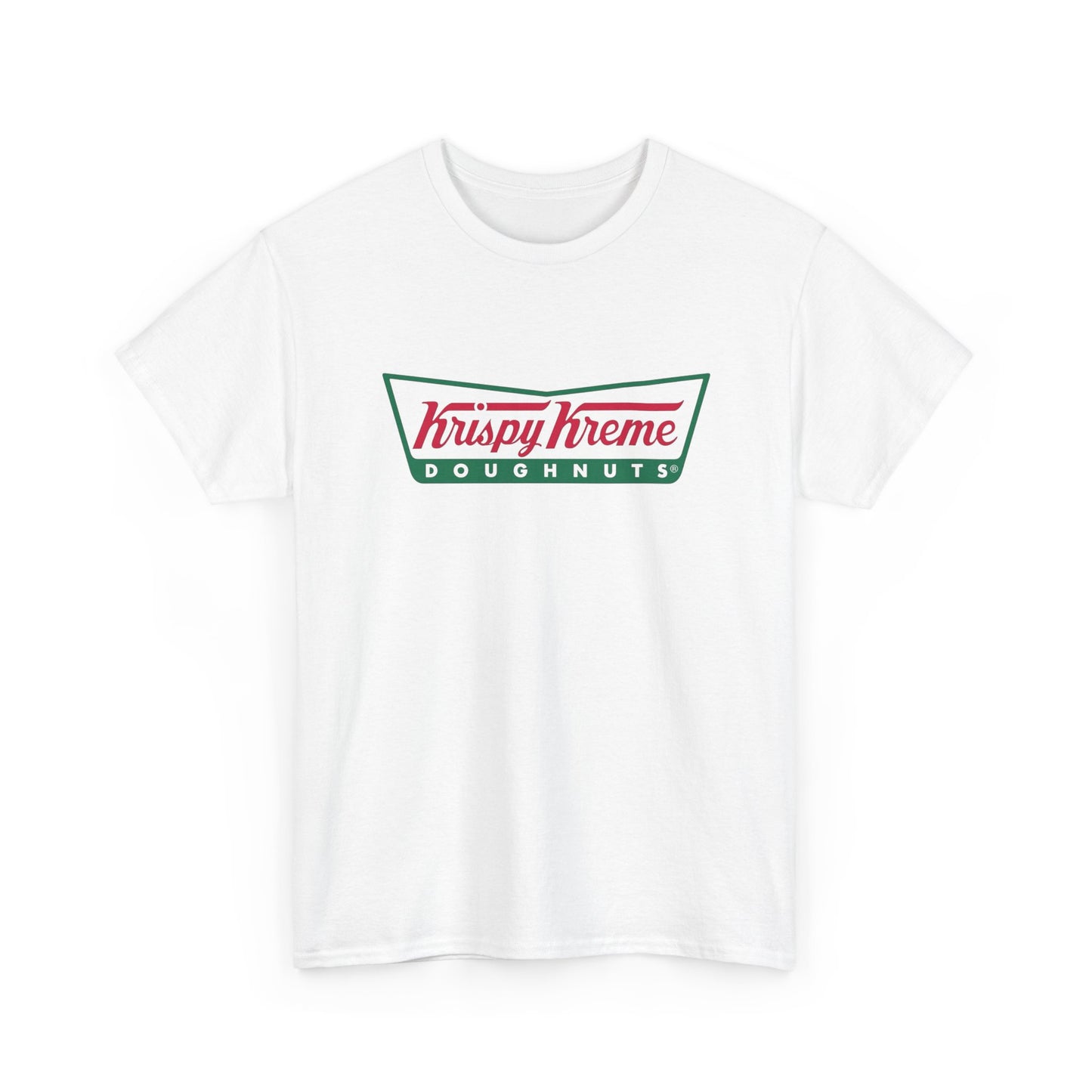 Krispy Kreme Donuts T Shirt Graphic Unisex Heavy Cotton Tee NEW GIFT