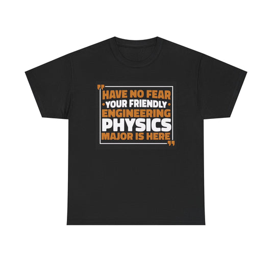 Physics Major Engineering Funny Graphic T Shirt Unisex Heavy Cotton Tee