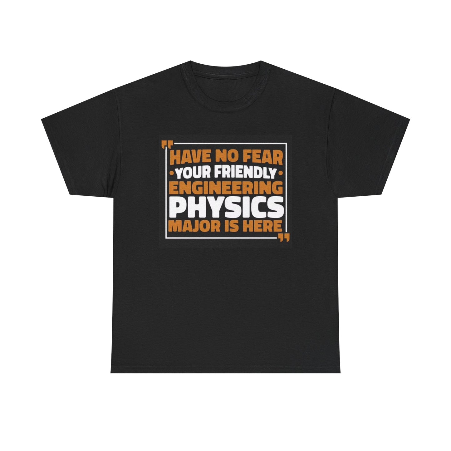 Physics Major Engineering Funny Graphic T Shirt Unisex Heavy Cotton Tee