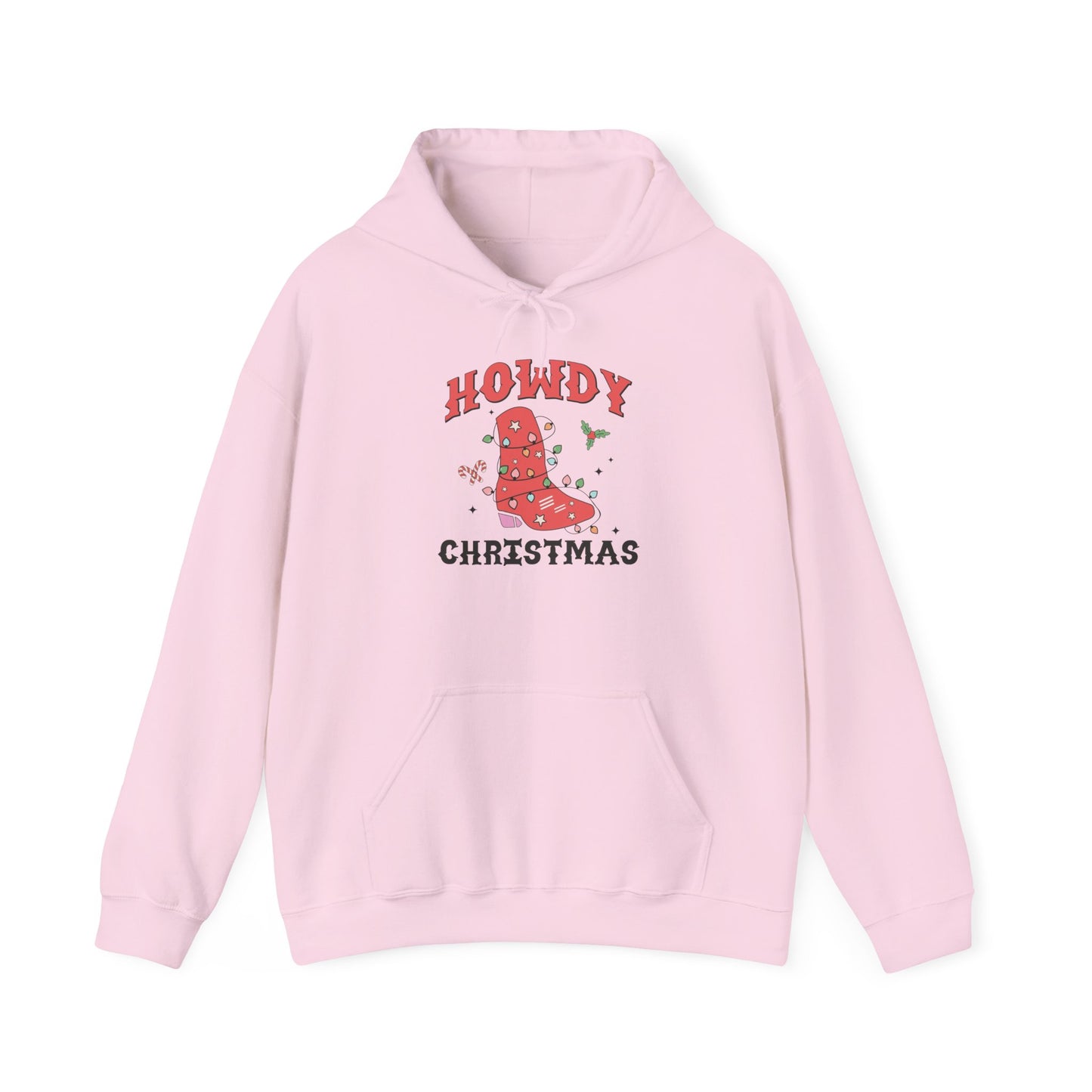 Howdy Christmas Graphic Hoodie Unisex Heavy Blend™ Hooded Sweatshirt