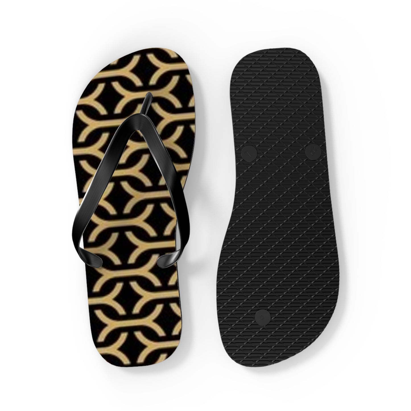 Brown Monogram Flip Flops, Sandals Slides, Summer Footwear, Brand New