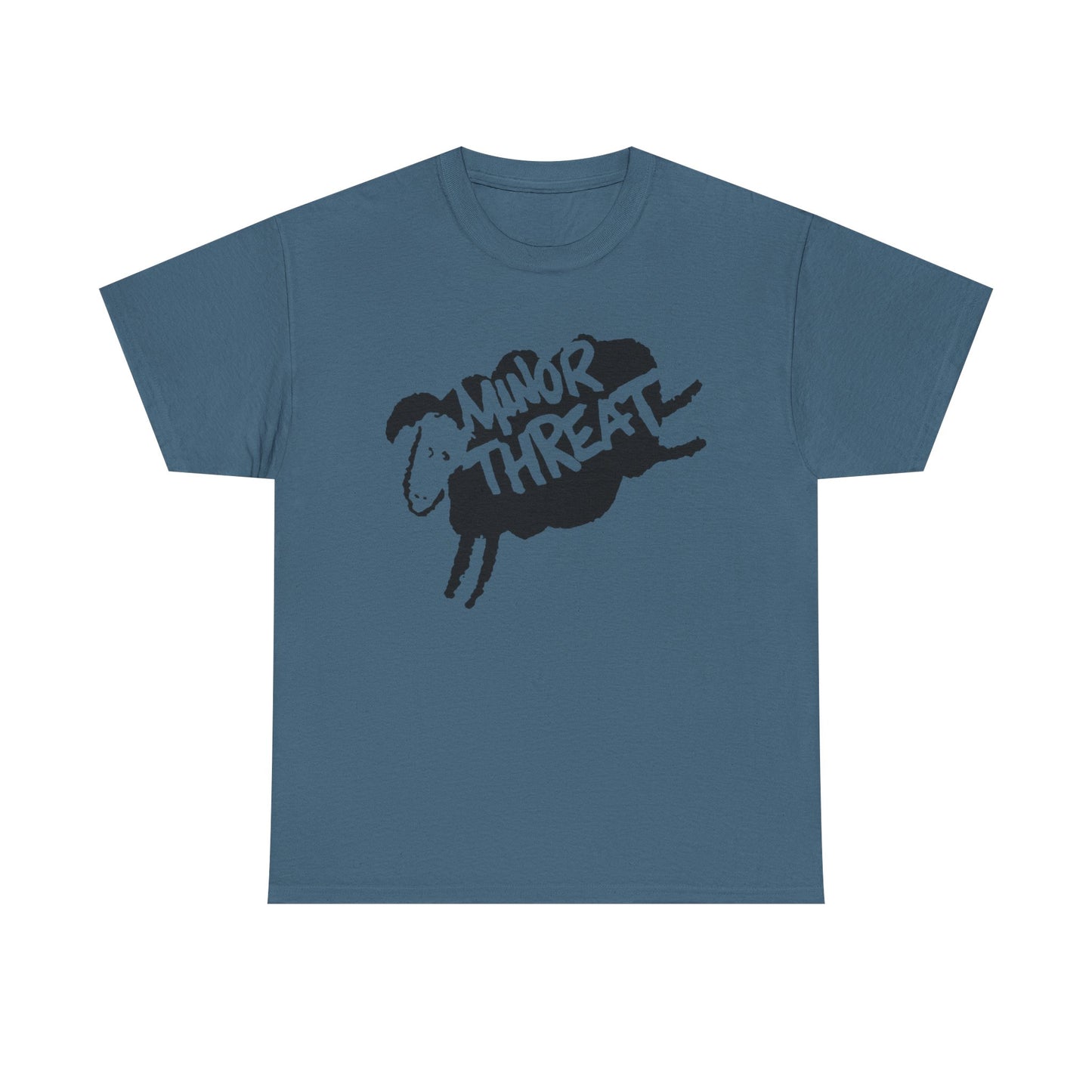 Minor Threat Sheep Graphic T Shirt Unisex Heavy Cotton Tee