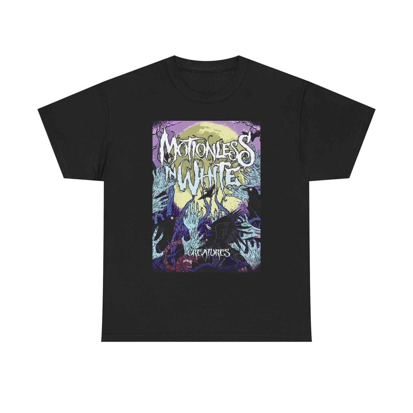 Motionless In White Graphic T Shirt Retro Vintage Unisex Heavy Cotton Tee