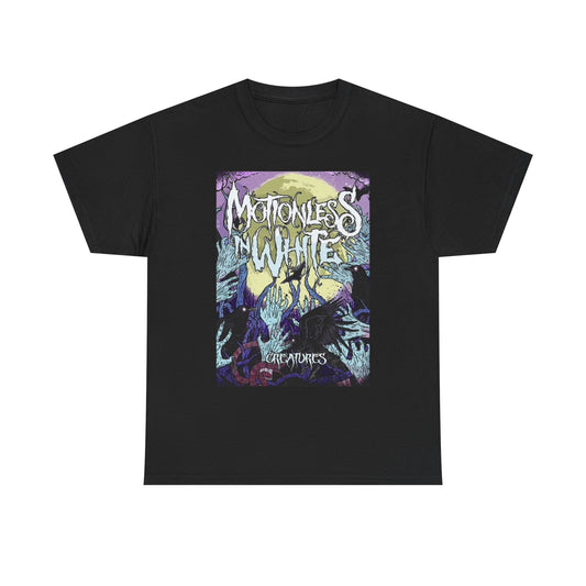 Motionless In White Graphic T Shirt Retro Vintage Unisex Heavy Cotton Tee