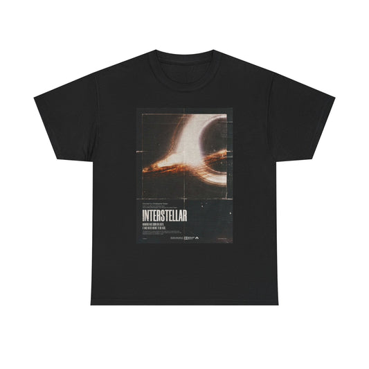 Interstellar T Shirt BRAND NEW Apparel Unisex Heavy Cotton Tee