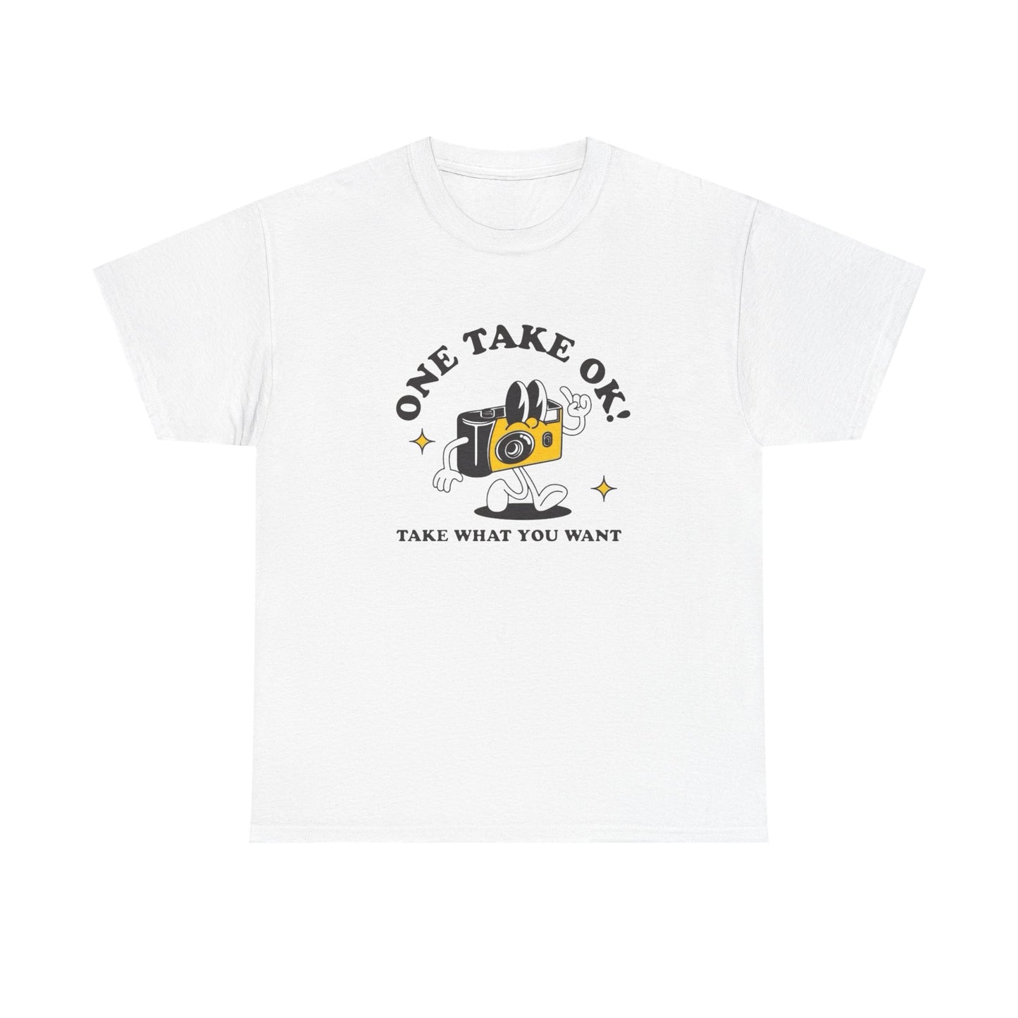 One Take For Your Life Graphic T Shirt Unisex Heavy Cotton Tee Gift