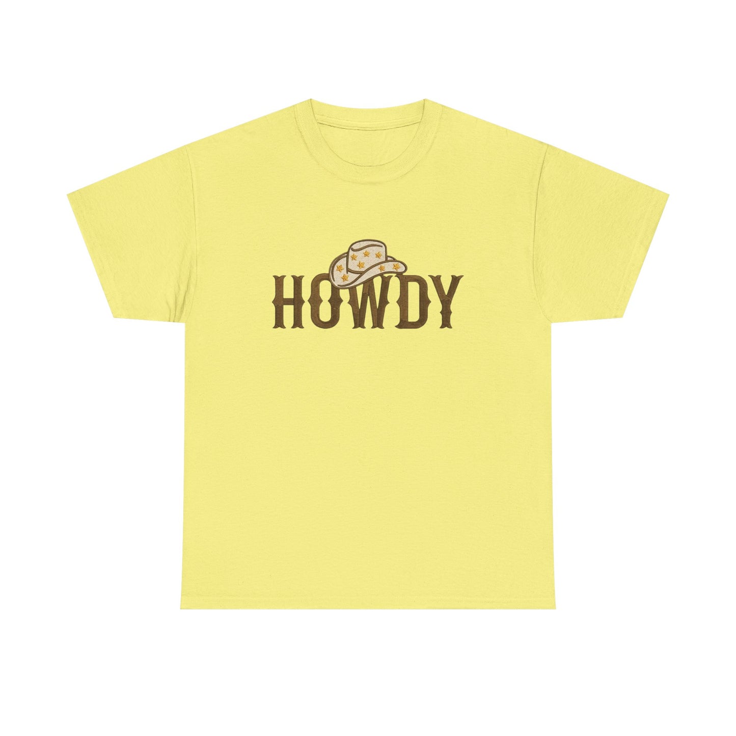 Howdy Graphic T Shirt NEW Unisex Heavy Cotton Tee