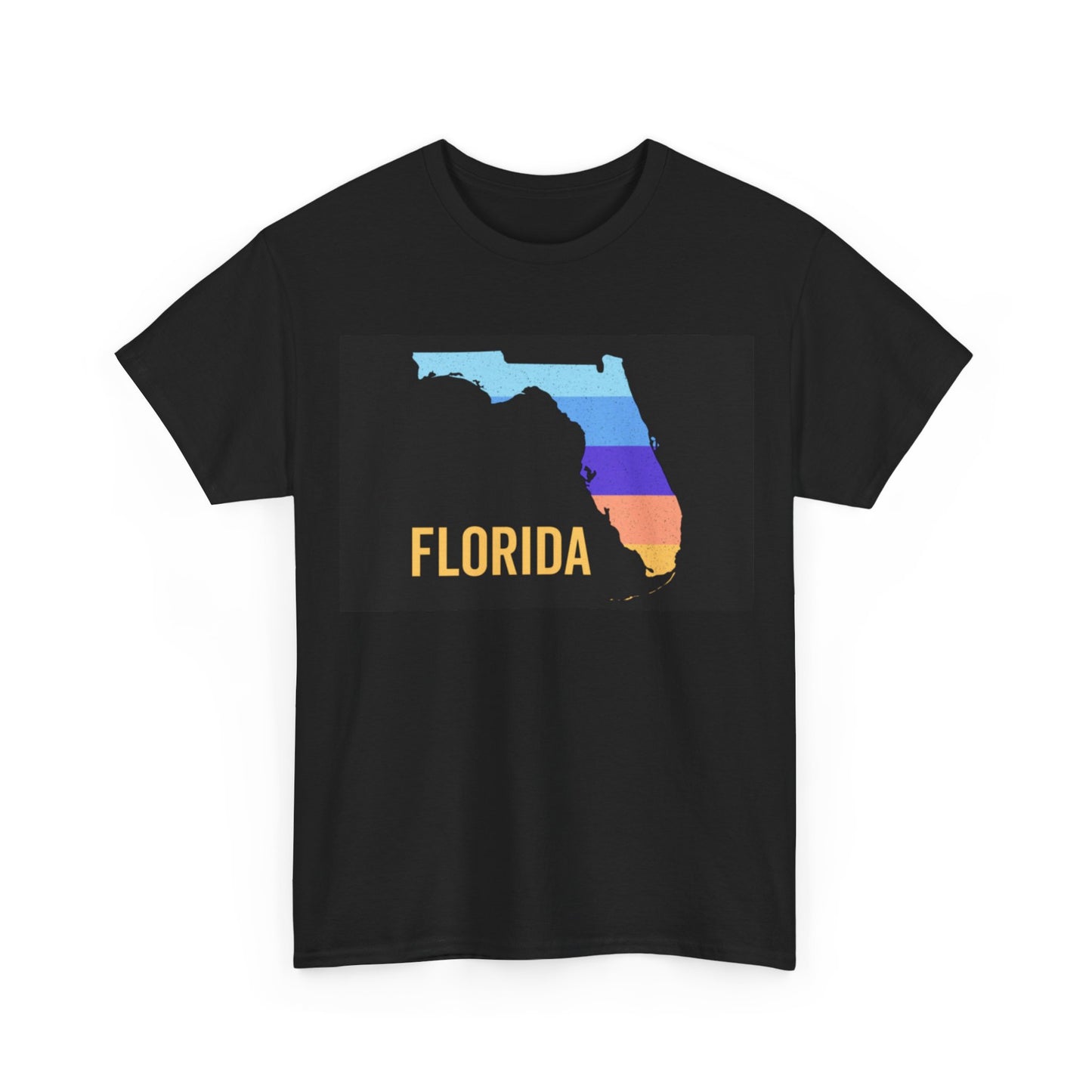 Florida Graphic Tshirt Summer Beach Miami Tampa Merch Unisex Heavy Cotton Tee 65