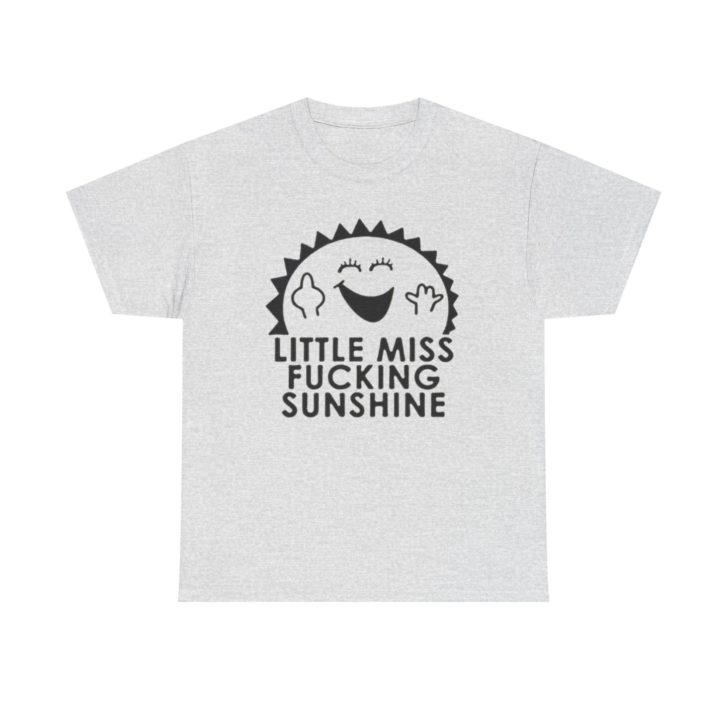 Little Miss Sunshine Funny T Shirt Unisex Heavy Cotton Tee