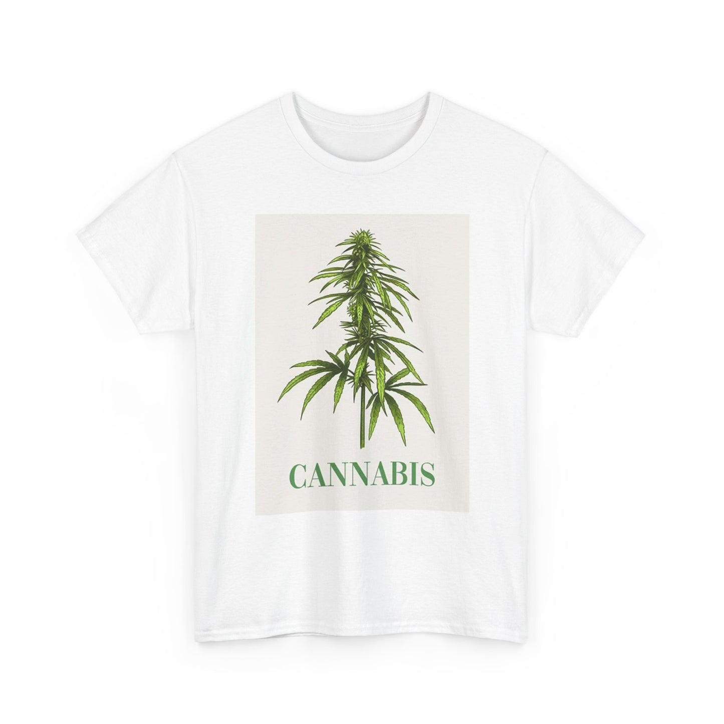 Cannabis Graphic T Shirt Vintage Weed Plant Cali Vintage Unisex Heavy Cotton Tee