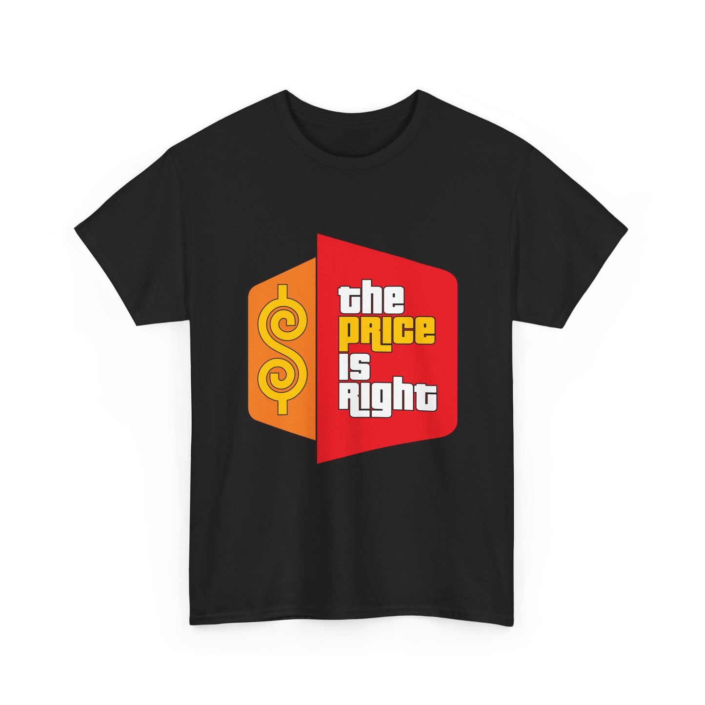 The price is right T-shirt vintage logo retro  Unisex Heavy Cotton Tee gaming