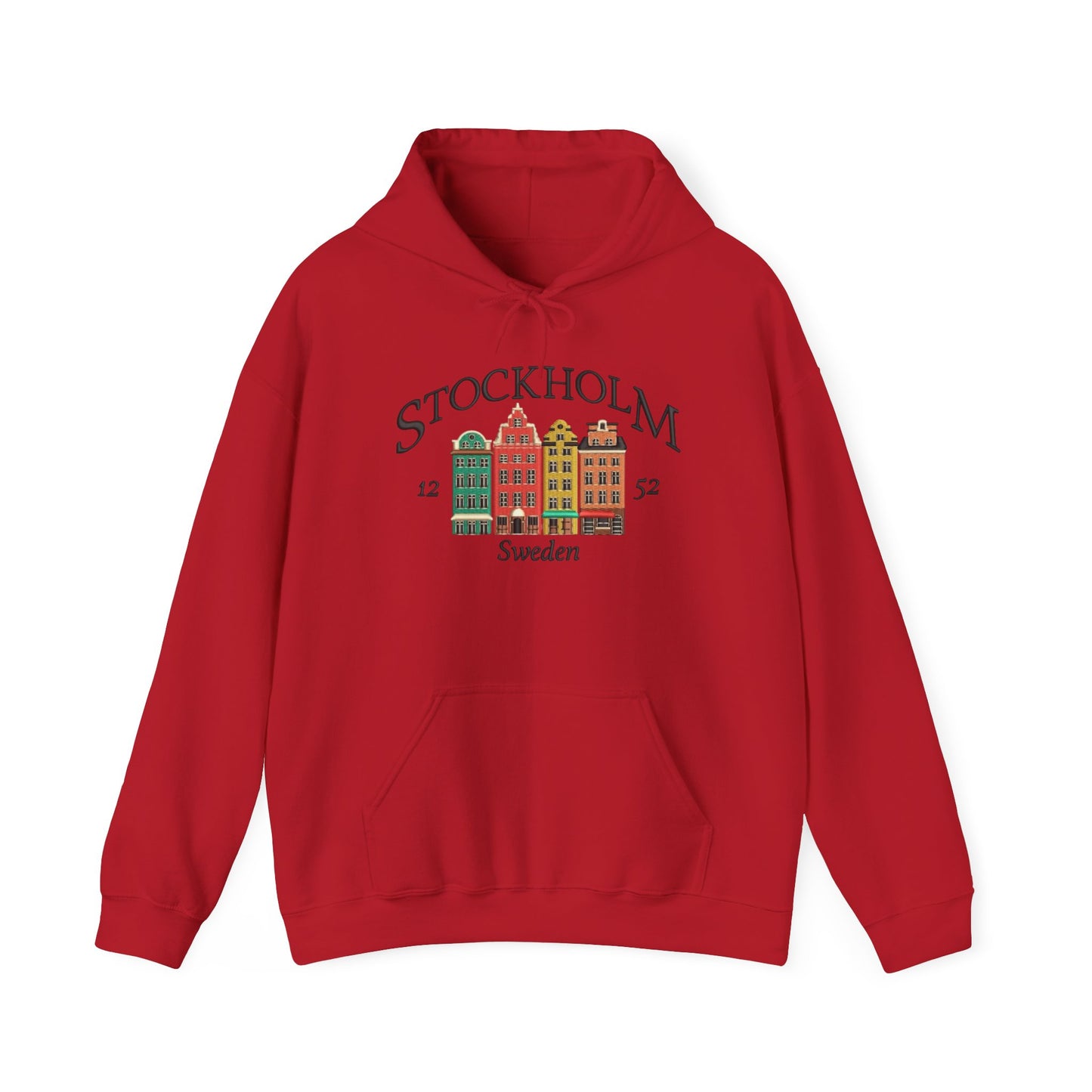 Stockholm Sweden Graphic Hoodie Heavy Blend Sweatshirt NEW