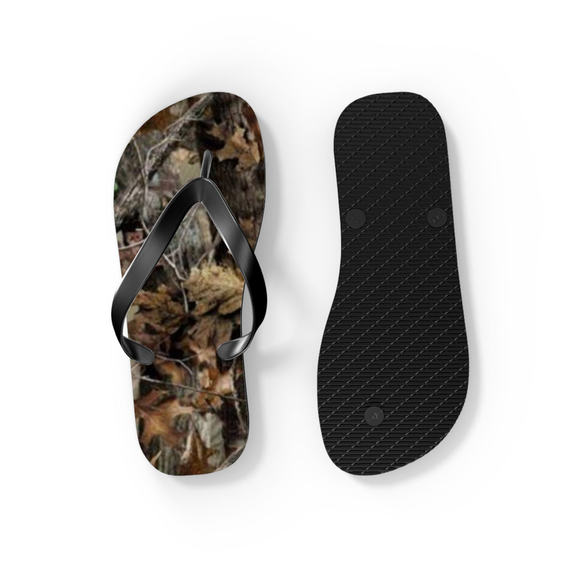Waves And Sun Camo Tree Sandals Summer Flip Flops Slides BRAND NEW