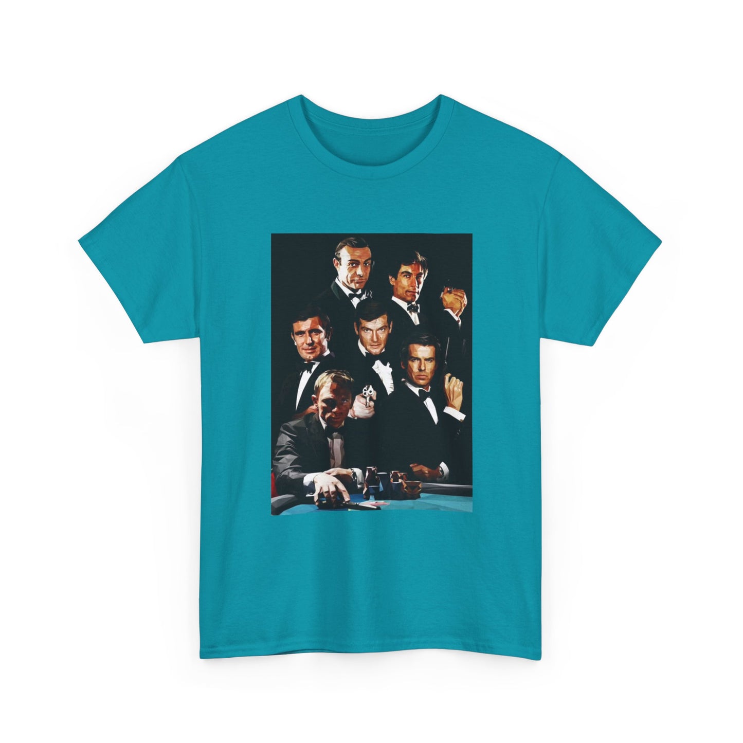 James Bond T-shirt Vintage Bond Collection Merch Unisex Heavy Cotton Tee