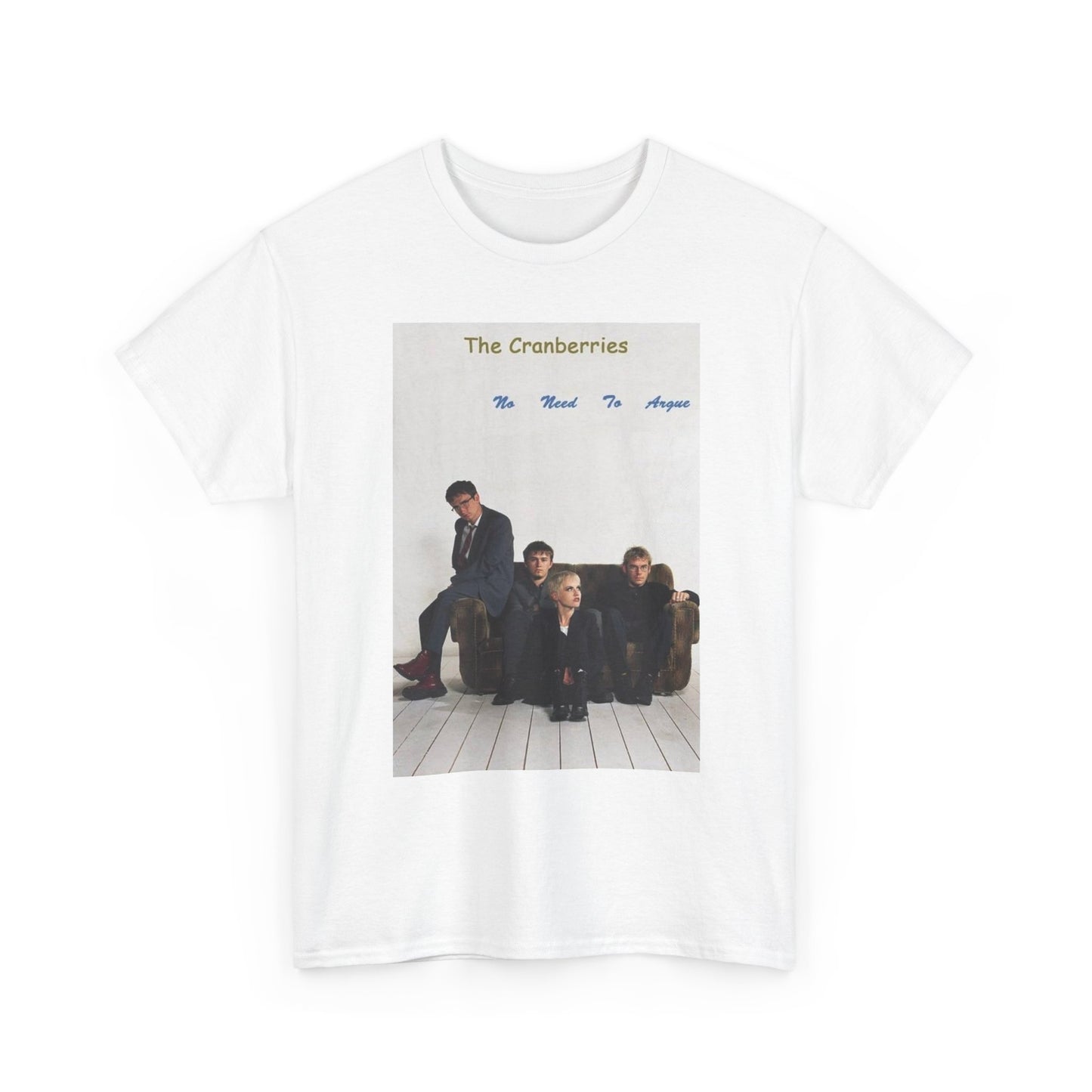 The Cranberries Graphic T Shirt Vintage Rock Retro Unisex Heavy Cotton Tee